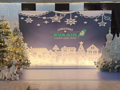 艾莉亞婚禮佈置-婚禮場地佈置|婚禮企劃設計|婚禮佈置推薦-服務項目-婚禮佈置-114年長榮航空聖誕 (2)