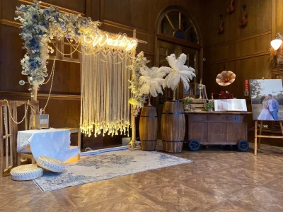 艾莉亞婚禮佈置-婚禮場地佈置|婚禮企劃設計|婚禮佈置推薦-服務項目-婚禮佈置-16800木頭拱門冰籃全開13