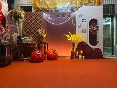 艾莉亞婚禮佈置-婚禮場地佈置|婚禮企劃設計|婚禮佈置推薦-服務項目-婚禮佈置-18800單面-1