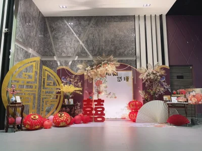 艾莉亞婚禮佈置-婚禮場地佈置|婚禮企劃設計|婚禮佈置推薦-服務項目-婚禮佈置-28800-2文尚中國風