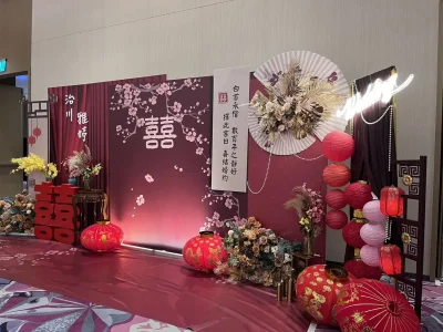 艾莉亞婚禮佈置-婚禮場地佈置|婚禮企劃設計|婚禮佈置推薦-服務項目-婚禮佈置-28800皇喜中國風2